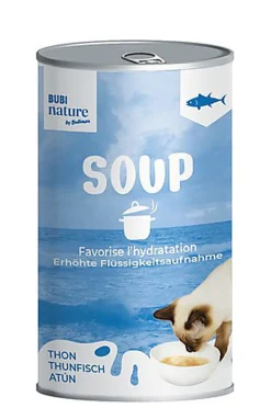 Bubimex - Soupe Bubi Nature au Thon pour Chat - 135g