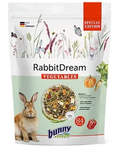 Bunny Nature - Alimentation Lapin Adulte RabbitDream VEGETABLES - 1,5Kg