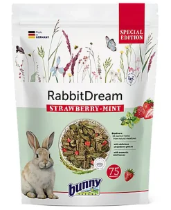 Bunny Nature - Alimentation Lapin Adulte  RabbitDream STRAWBERRY MIN T-  1,5kg