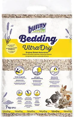 BunnyNature - Litière naturelle épeautre Bedding Ultra Dry - 29 l