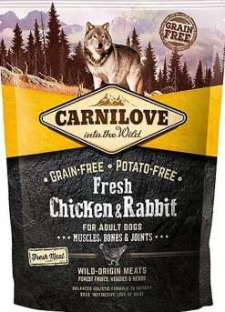 Carnilove - Croquettes Adulte Articulations Poulet & Lapin - 1,5KG