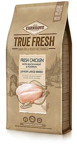 Carnilove - Croquettes True Fresh Large Junior au Poulet pour Chiots - 11,4Kg