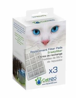 Cat H2O & Dog H2O - Filtres de Remplacement pour Fontaine à Eau - x3
