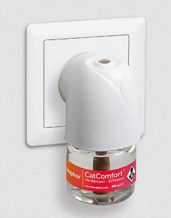 CatComfort - Diffuseur + Recharge Calmants Phéromones 30J pour Chat