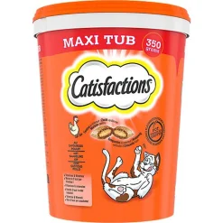 Catisfactions - Friandises Maxi Tub au Poulet pour Chats - 350g