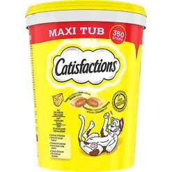 Catisfactions - Friandises Maxi Tub au Fromage pour Chats - 350g