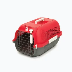 Catit - Boîte transport rouge - 48,3 x 32,6 x 28 cm
