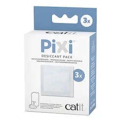Catit - Sachets Desséchants Humidité Pixi x3 - 12,5x8x4,5cm