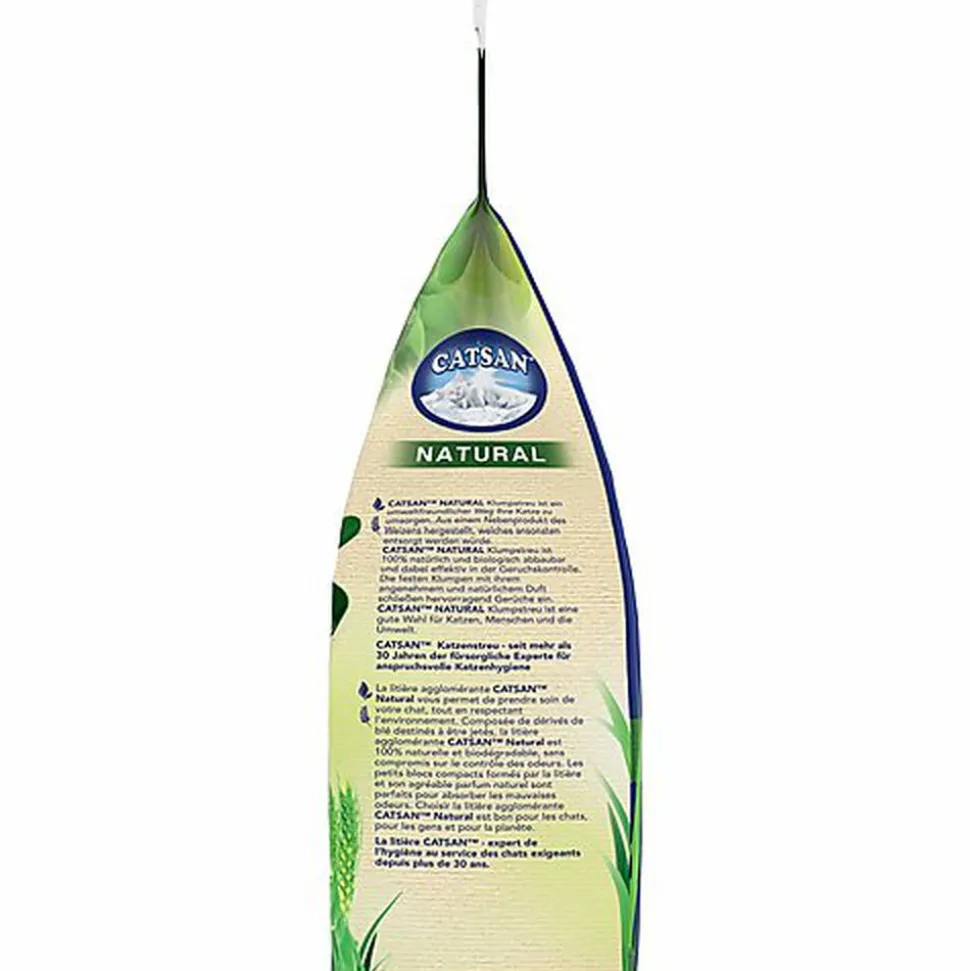Catsan - Litière Natural Végétale Agglomérante pour Chat - 8L