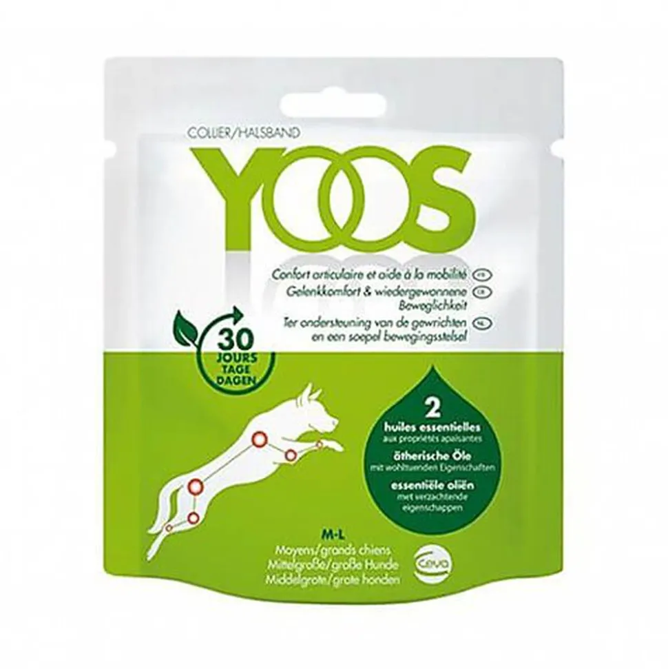 Ceva - Collier Yoos Confort Articulaire Pour Grands Chiens - M/L