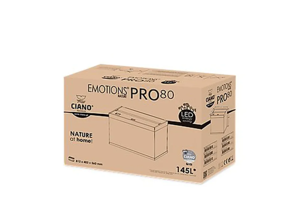 Ciano - Aquarium Emotions Nature Pro 80 - Blanc