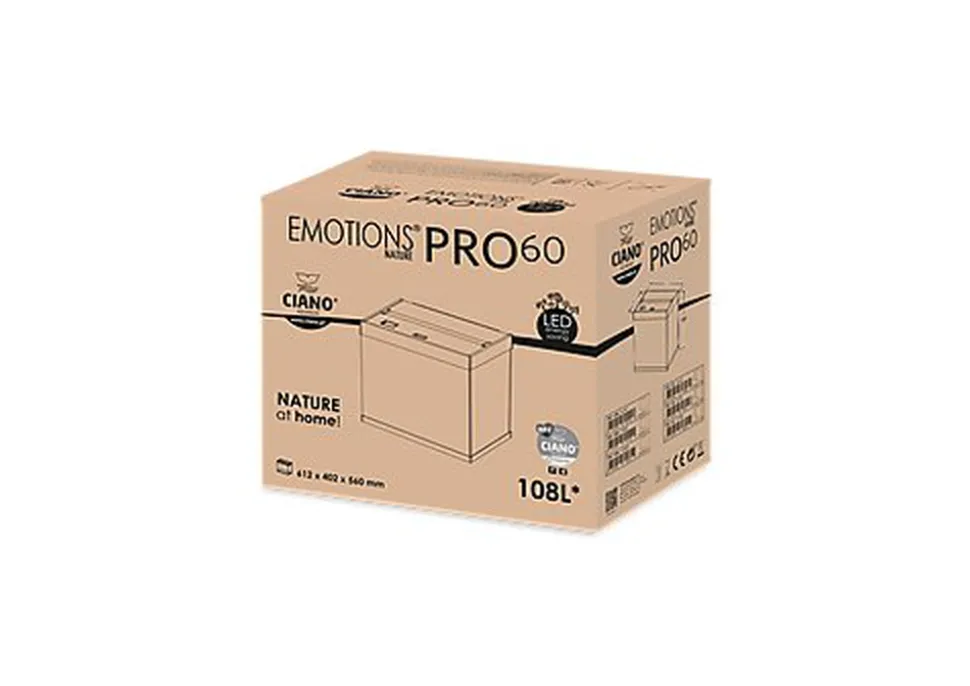 Ciano - Aquarium Emotions Nature Pro 60 - Blanc