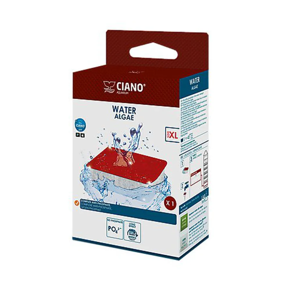 Ciano - Cartouche Water Algae pour Aquarium - XL