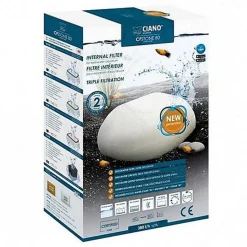 Ciano - Filtre CFSTONE 80 pour Aquarium - Gris