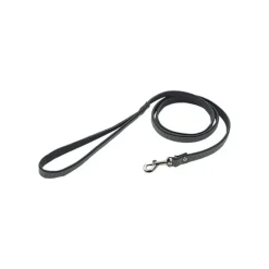 Comme Un Roi - Laisse Cuir So Nature Gris pour Chien - 120cm