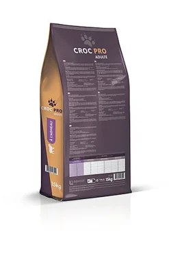 Croc Pro - Croquettes Adulte à l'Agneau pour Chiens - 15Kg