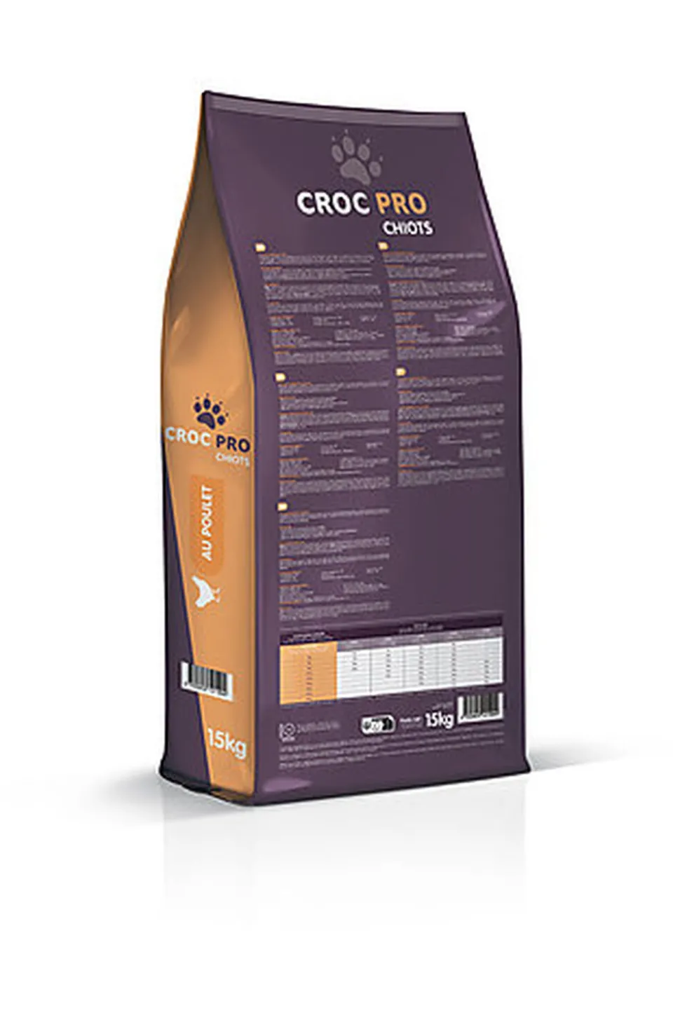 Croc Pro - Croquettes au Poulet pour Chiots - 15Kg