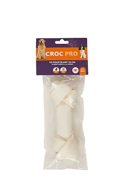 Croc Pro - Os Noué Blanc pour Chiens