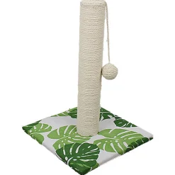 Croci - Arbre à Chat Sisal Vert Leaves - 30x30x42cm