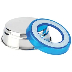 Croci - Bol en Acier Fluo Bleu pour Chats