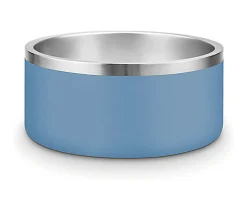 Croci - Bol en Acier Vintage Azuré pour Chiens - 950ml