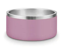 Croci - Bol en Acier Vintage Rose Antique pour Chiens - 950ml