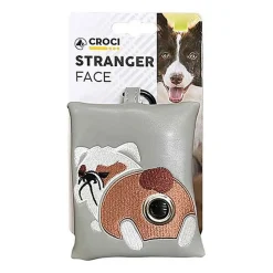 Croci - Distributeur Sac à Déjections Stanger Bulldog pour Chiens - Gris
