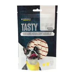 Croci - Friandises Tasty Twisted Sticks Canard et Morue pour Chiens - 80g
