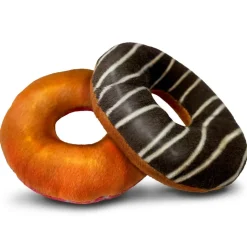 Croci - Jeu BAKERY Donut Marron Catnip pour Chat - 9cm