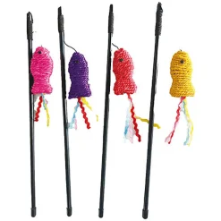 Croci - Jouet Baguette Little Fish pour Chats - 40cm