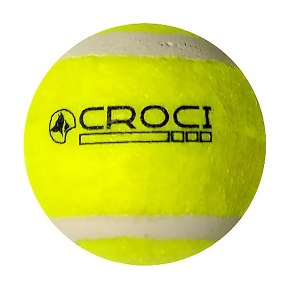 Croci - Jouet Balle de Tennis Hochet Interne pour Chats - 3,8 cm