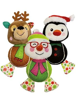 Croci - Jouet Balle Peluche Noël pour Chien - 19cm