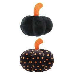 Croci - Jouet Chat Noir Forme Citrouille - 7cm