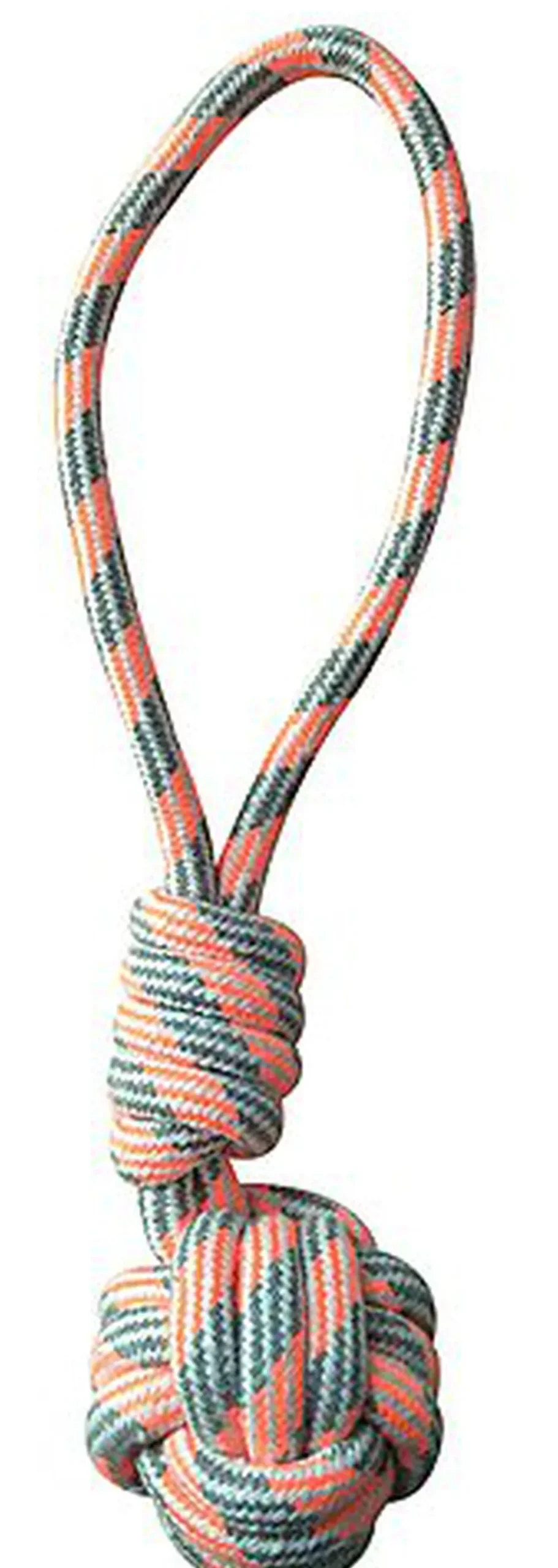 Croci - Jouet Corde avec Poignée Orange pour Chiens - 40cm