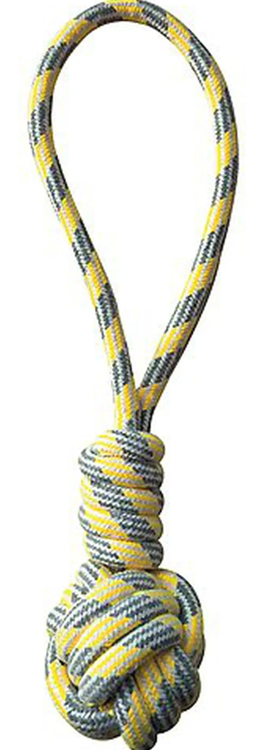 Croci - Jouet Corde avec Poignée Jaune pour Chiens - 40cm