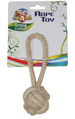 Croci - Jouet Corde Eco Nœud Traiter pour Chiens - 17cm