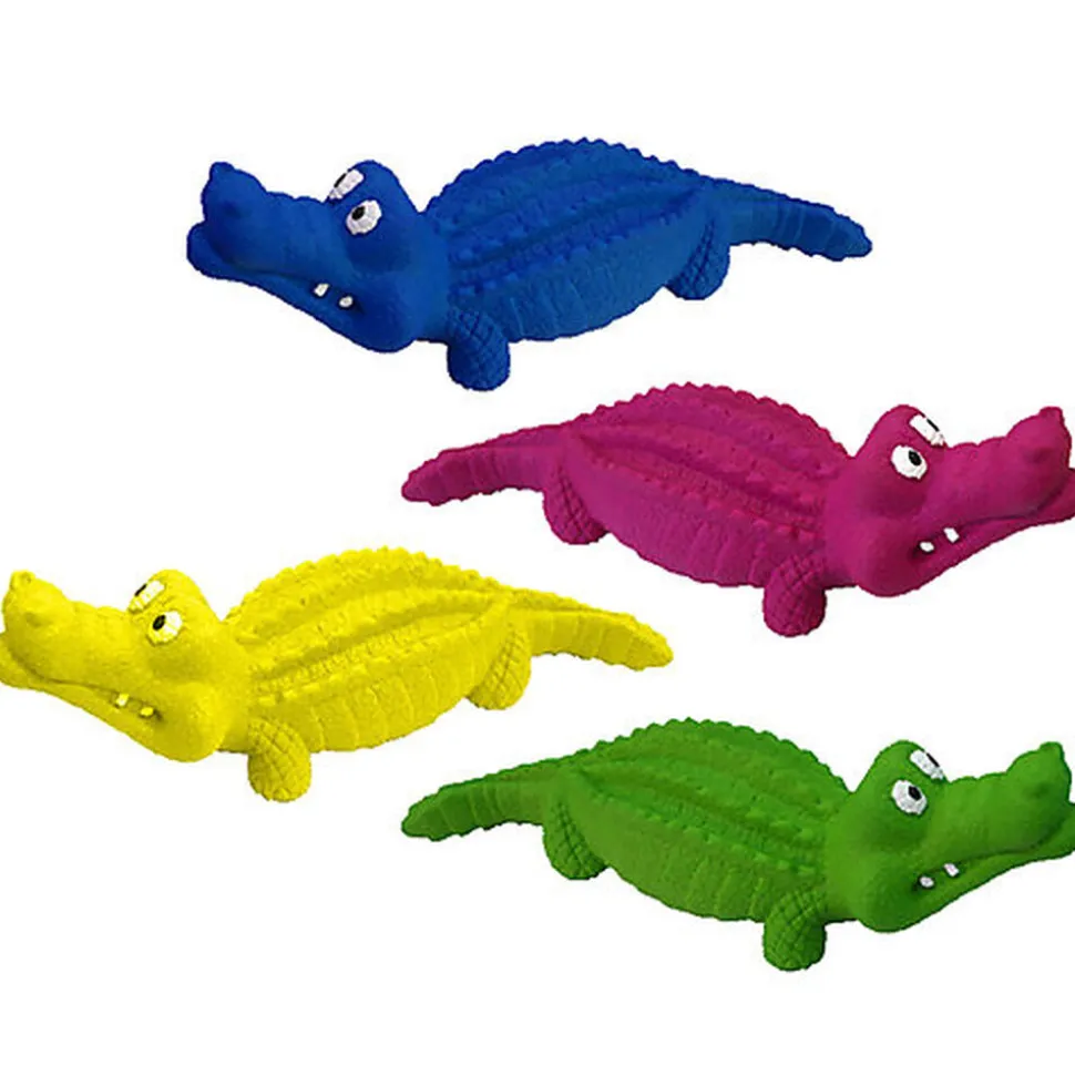 Croci - Jouet Crocodile Caoutchouc Panton pour Chiens - 24cm