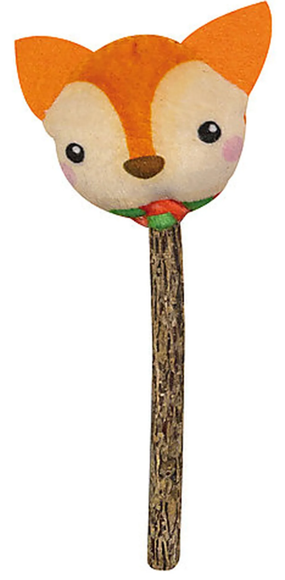 Croci - Jouet Noël Silverine Renard pour Chat - 15cm