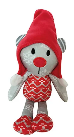 Croci - Jouet Peluche DOG TOY XMAS TARTAN BEAR pour Chiens - 24CM