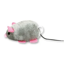 Croci - Jouet Souris à Remonter en Peluche pour Chats - 8cm