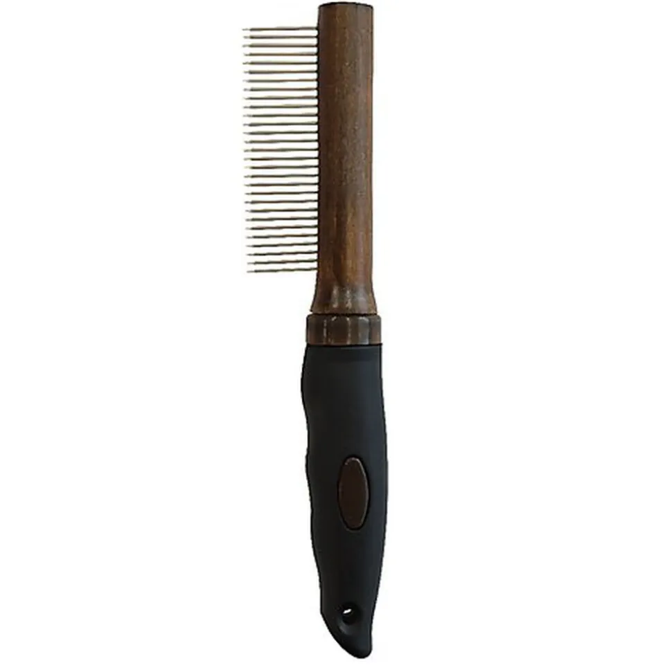 Croci - Peigne Fin BARBERSHOP pour Chien et Chat - 21x2,5x4cm