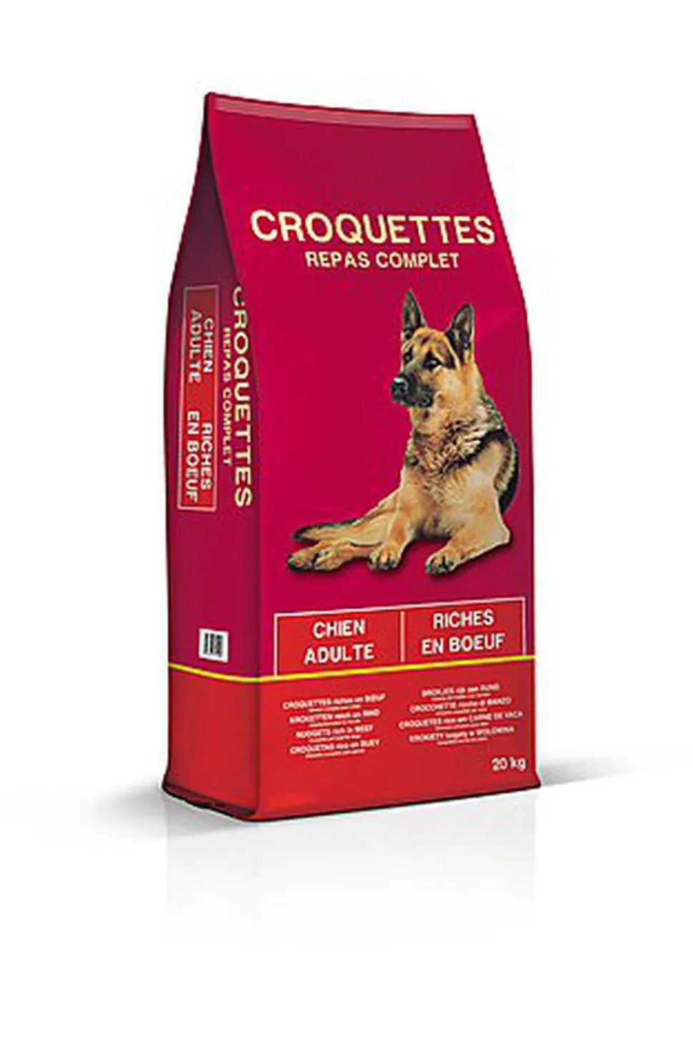 Croquettes au Bœuf pour Chiens - 20Kg