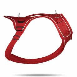 Curli - Harnais Belka Air-Mesh en Rouge pour Chien