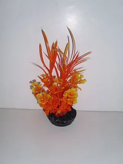 Décoration Plante en Plastique Algues Colorées Assorties