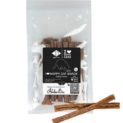 D&D - Bâtonnets I Love Happy Cat Snack Poulet Lapin 70g - 11cm