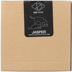 D&D - GAMELLE ET BOL D`EAU JASPER SAND 1400ml - 20,8x20,8x9cm