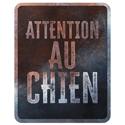 D&D - Panneau d'avertissement General 4 Français - 25x20x03cm Multicolore