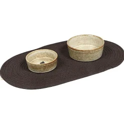 D&D - Set de table Phil L - 55x32x1cm noir