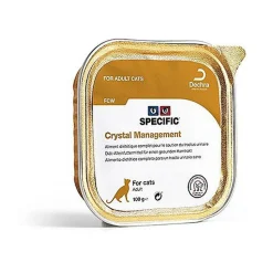 Dechra - Pâtée Specific Crystal Management Urinaire pour Chats - 7x100g