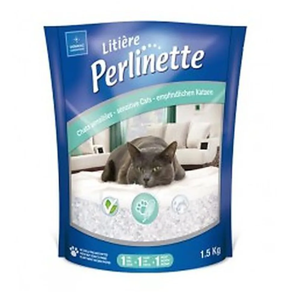 Demavic - Litière Perlinette pour Chat Sensible - 1,5Kg